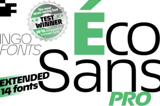 Éco Sans Pro Extended: The Bold Typeface for Clear Campaigns